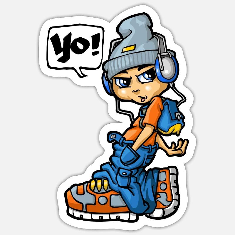 Sticker Größe S (10 x 10 cm) - 