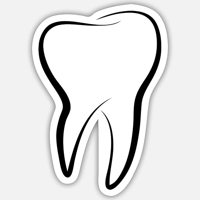 doc225 - Sticker Größe S (10 x 10 cm) - Mattweiß