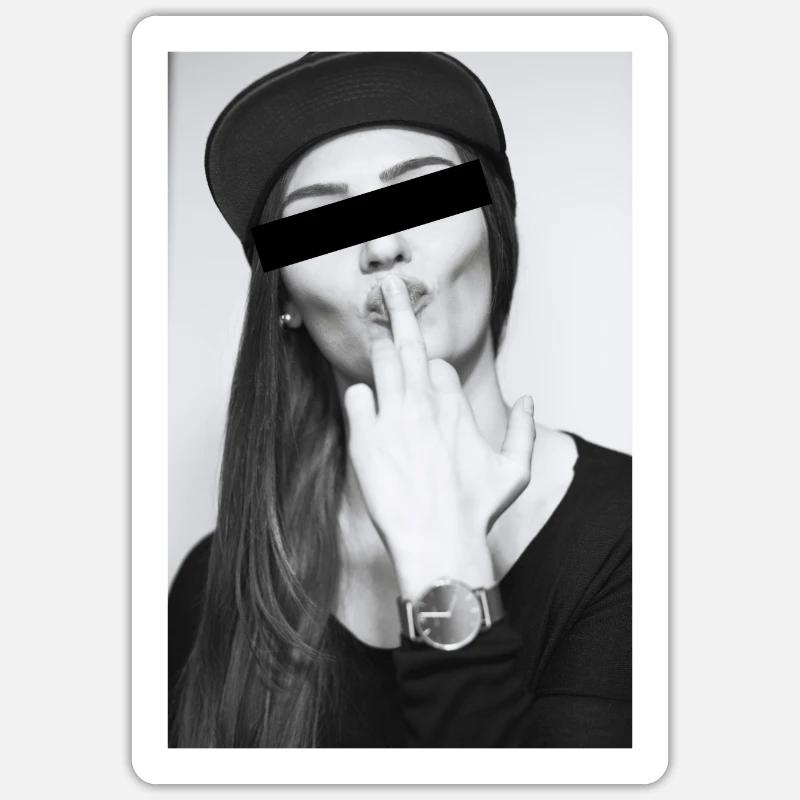 Sticker Größe S (10 x 10 cm) - 