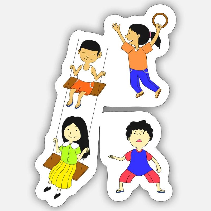 Sticker Größe S (10 x 10 cm) - 