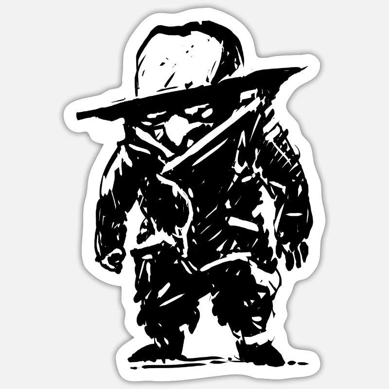 Sticker taille S (10 x 10 cm) - 