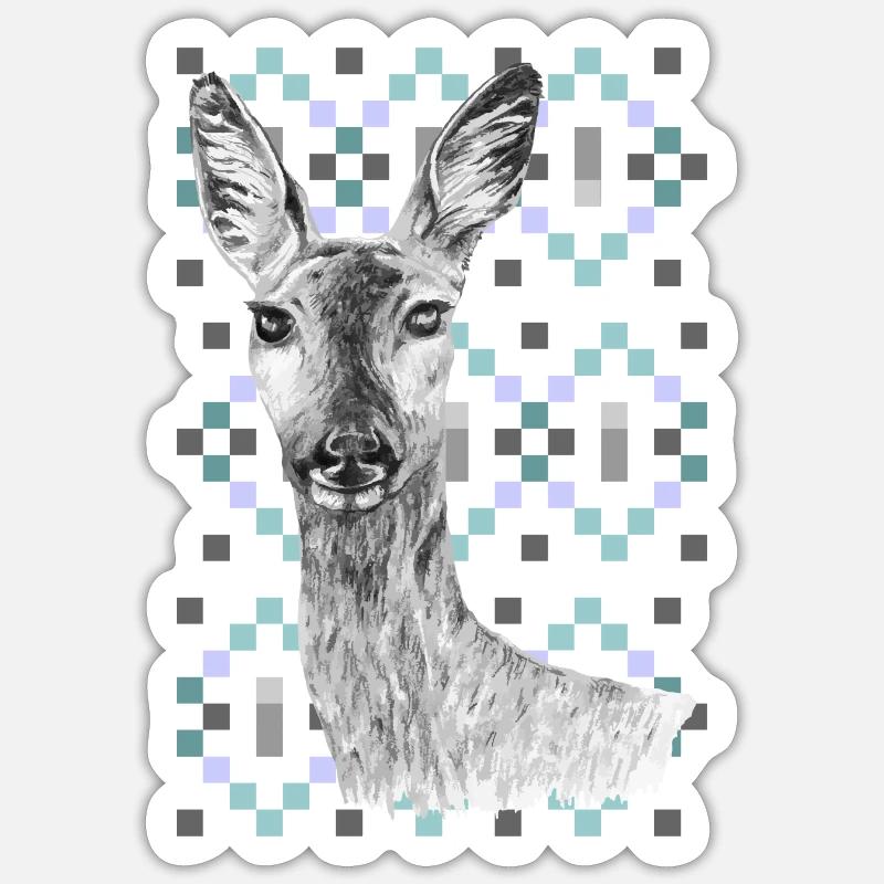 Sticker taille S (10 x 10 cm) - 