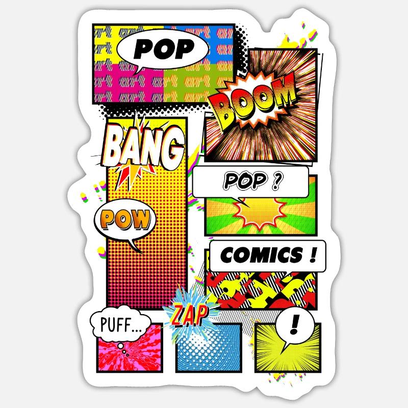 Sticker taille S (10 x 10 cm) - 