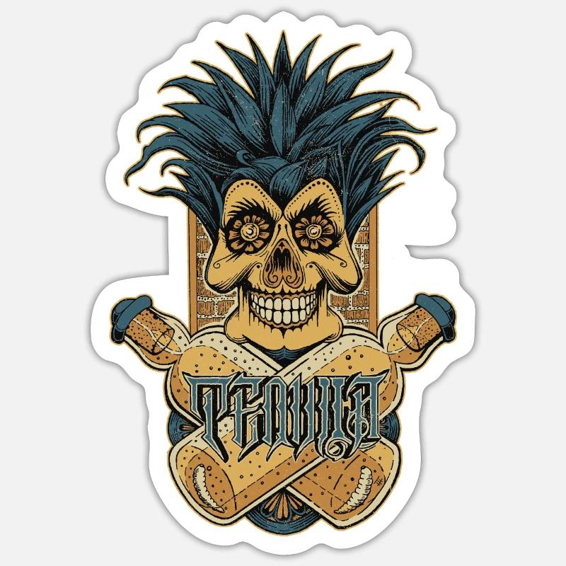 Tequila Sticker Größe S (10 x 10 cm)