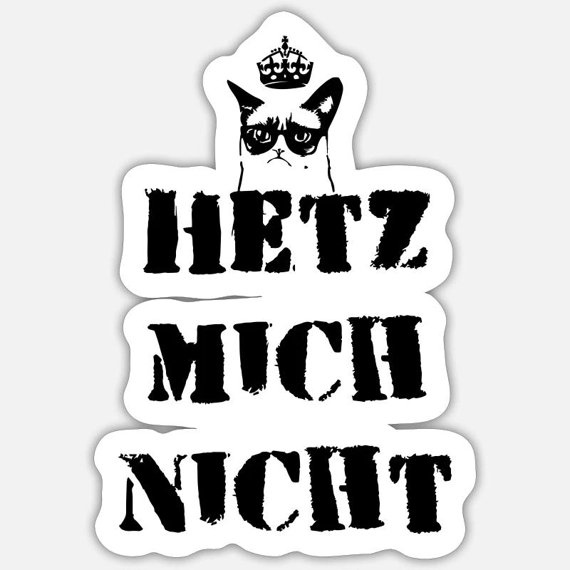 Don't rush me Sticker size S (10 x 10 cm)