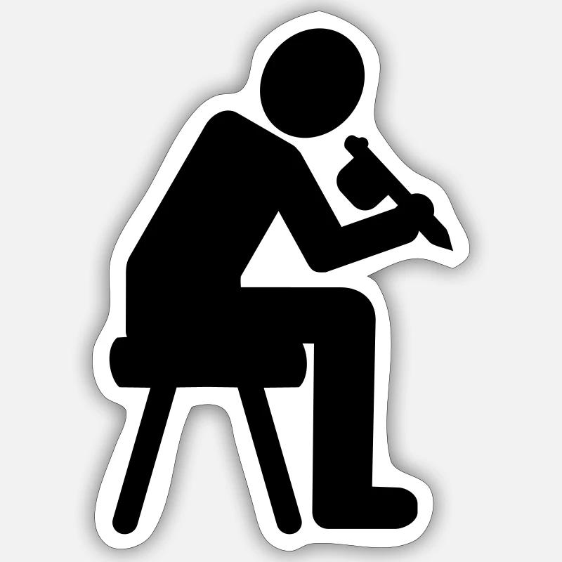 Sticker size S (10 x 10 cm) - 