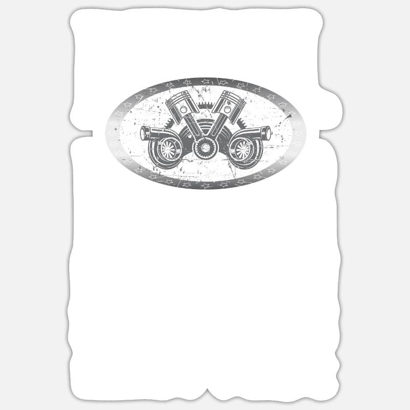 Sticker Größe S (10 x 10 cm) - 
