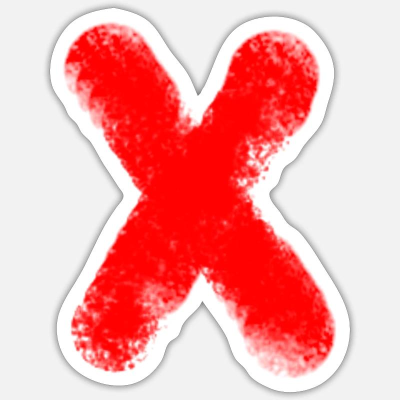 Sticker Größe S (10 x 10 cm) - 