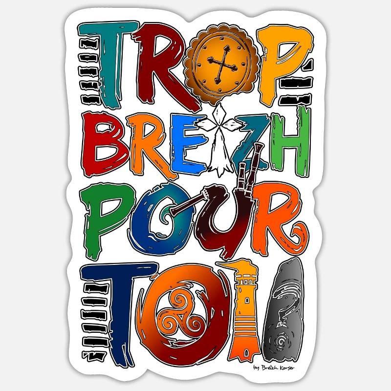 Sticker taille S (10 x 10 cm) - 