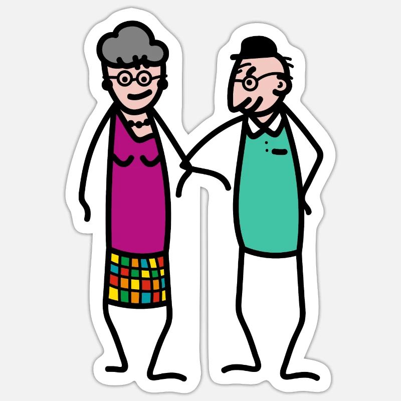 Sticker Größe S (10 x 10 cm) - 