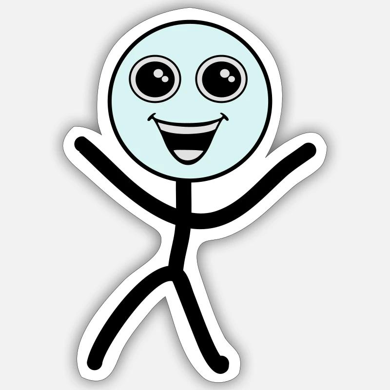 Sticker taille S (10 x 10 cm) - 