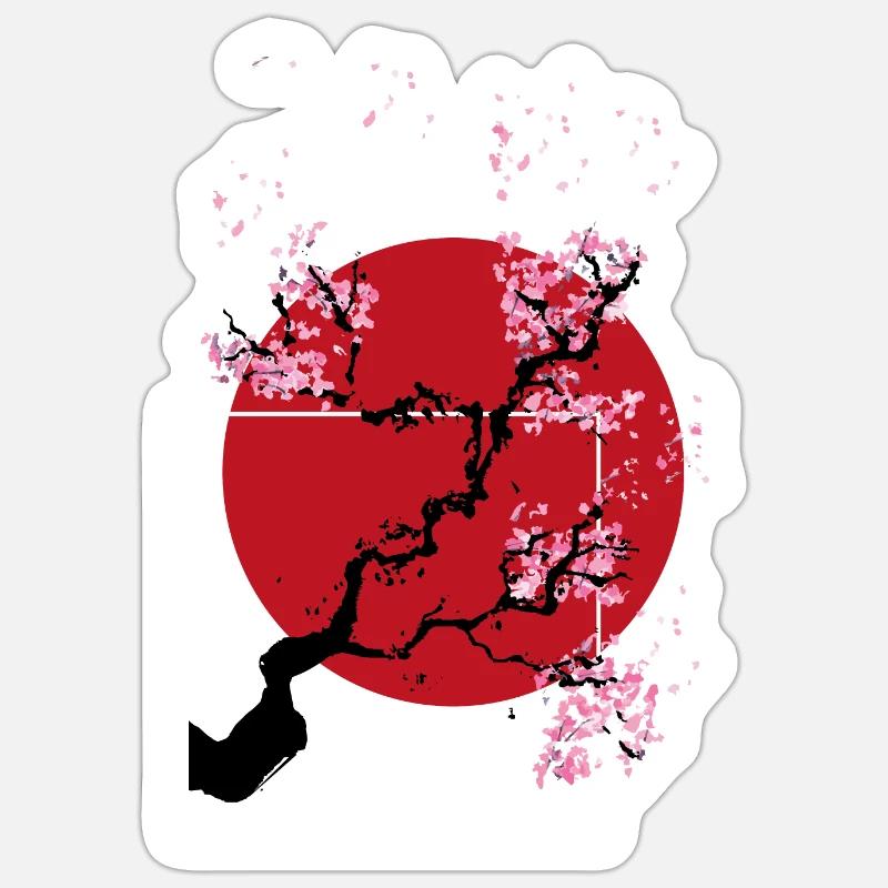 Tatuaggio giapponese Sticker formato S (10 x 10 cm)