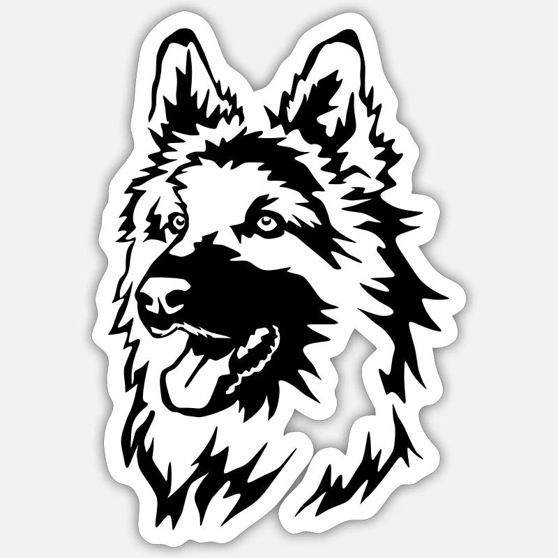 Sticker Größe S (10 x 10 cm) - 
