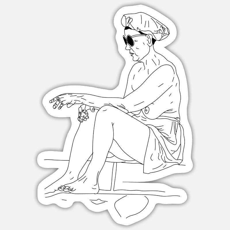 Sticker taille S (10 x 10 cm) - 