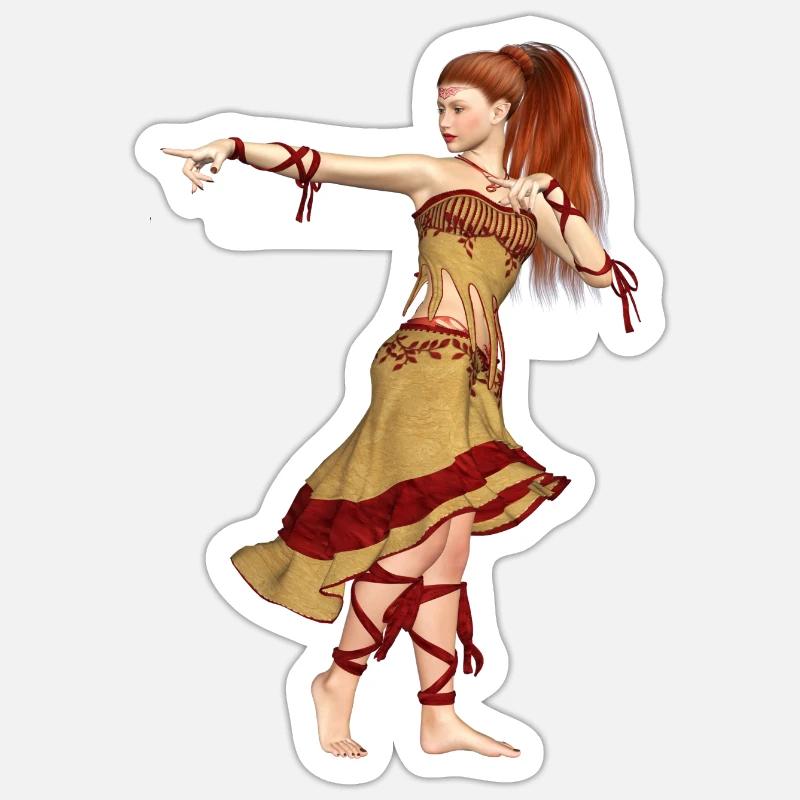 elf Sticker size S (10 x 10 cm)