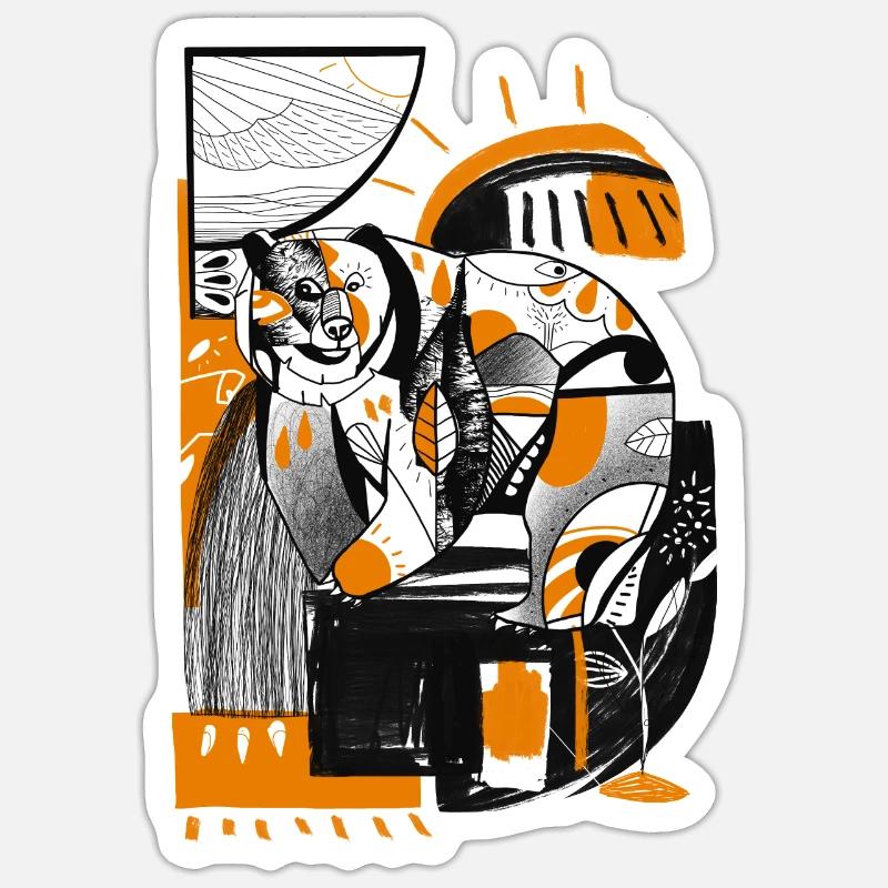 Sticker Größe S (10 x 10 cm) - 