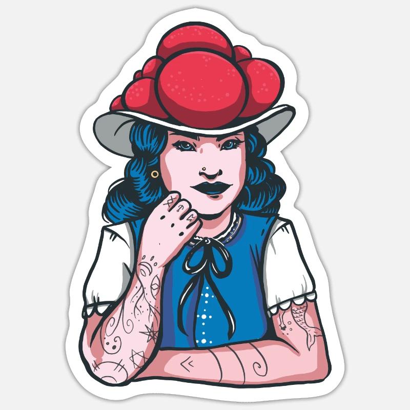 Sticker taille S (10 x 10 cm) -