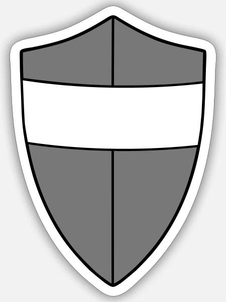 - Sticker size S (10 x 10 cm) - white matte