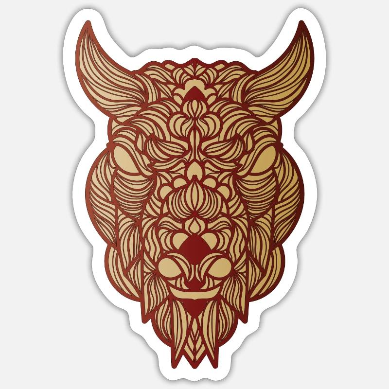 Buffalo - Taurus Sticker size S (10 x 10 cm)