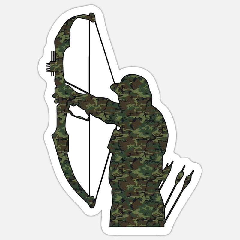 Hunter Sticker size S (10 x 10 cm)