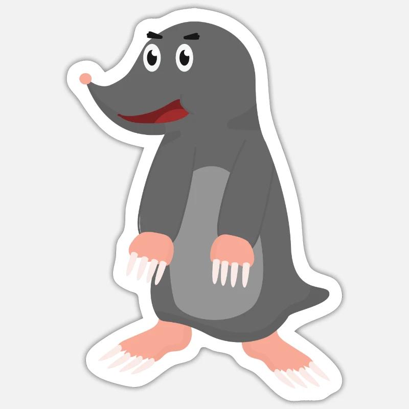mole Sticker size S (10 x 10 cm)