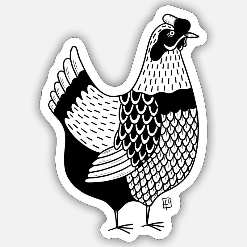 Sticker taille S (10 x 10 cm) - 