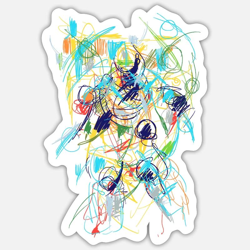 Sticker taille S (10 x 10 cm) - 