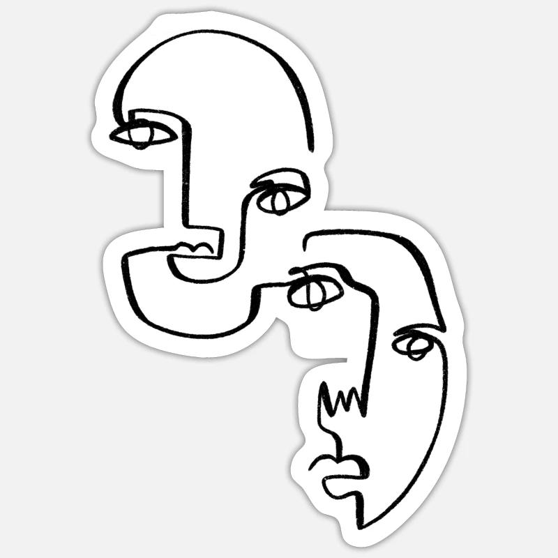 Sticker taille S (10 x 10 cm) - 