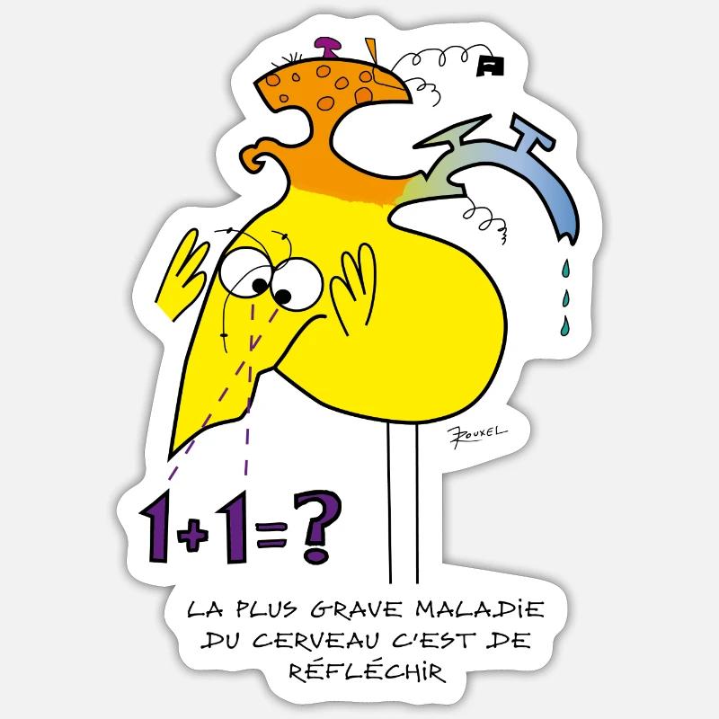 Sticker taille S (10 x 10 cm) - 