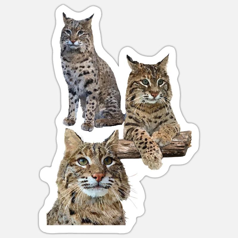 Lynx Sticker size S (10 x 10 cm)
