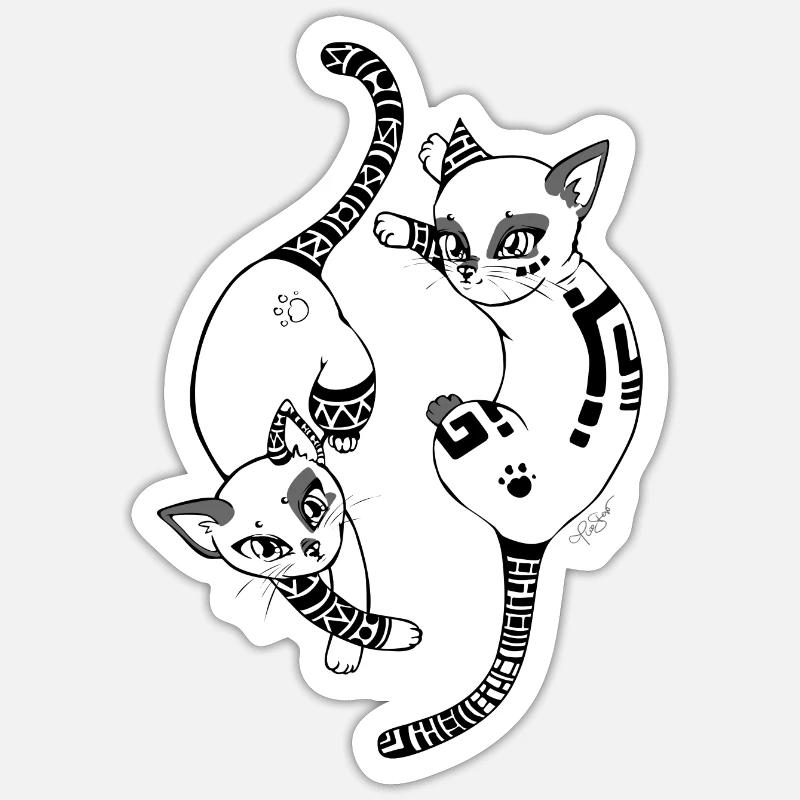 Sticker Größe S (10 x 10 cm) - 
