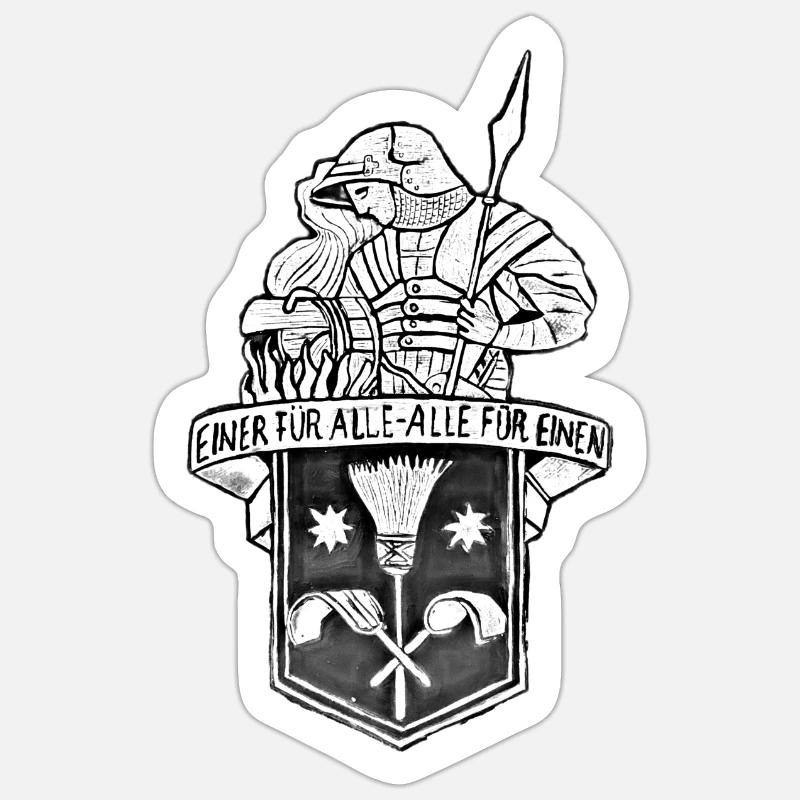 Chimney Sweep Guild Sign Old Fashioned Sticker size S (10 x 10 cm)