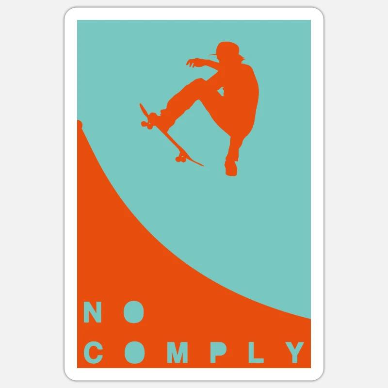 Non conforme Sticker taille S (10 x 10 cm)