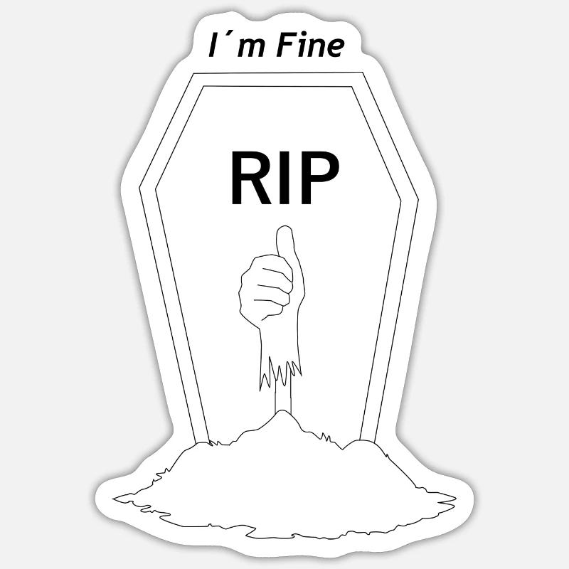 Sticker size S (10 x 10 cm) - 