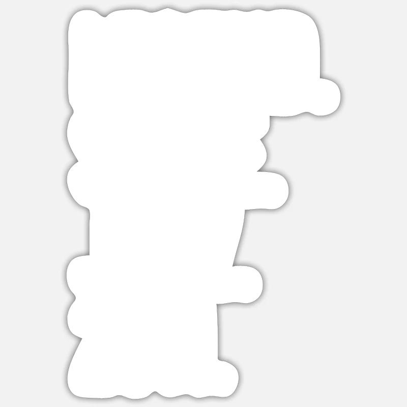 Legend Since July 2011 - Sticker size S (10 x 10 cm) - white matte