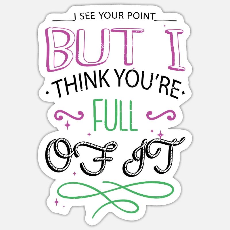 Sticker size S (10 x 10 cm) - 