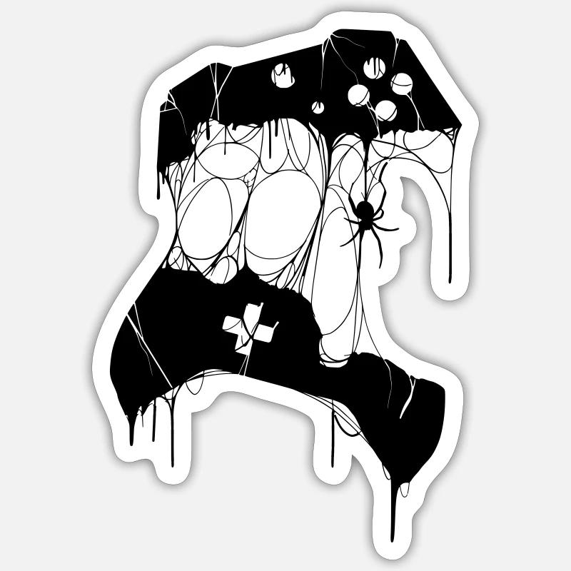 Sticker Größe S (10 x 10 cm) - 