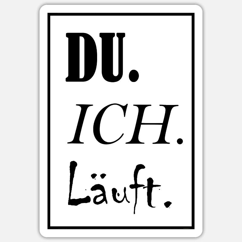 Sticker Größe S (10 x 10 cm) - 