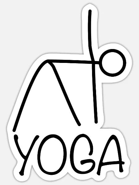  - Sticker taille S (10 x 10 cm) - blanc mat