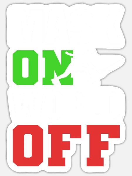 Tschüss Welt Schwertkämpfer Geschenk - Sticker Größe S (10 x 10 cm) - Mattweiß