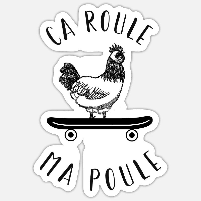 Sticker taille S (10 x 10 cm) - 