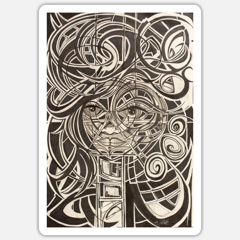 Graffitit Art Sticker Größe S (10 x 10 cm)