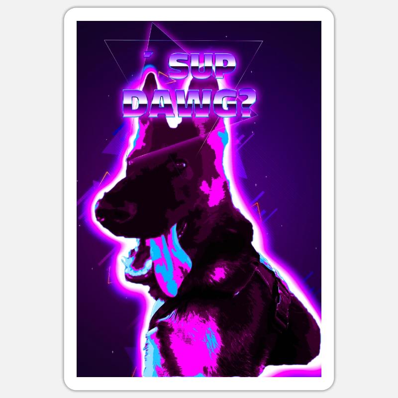 Sticker Größe S (10 x 10 cm) - 