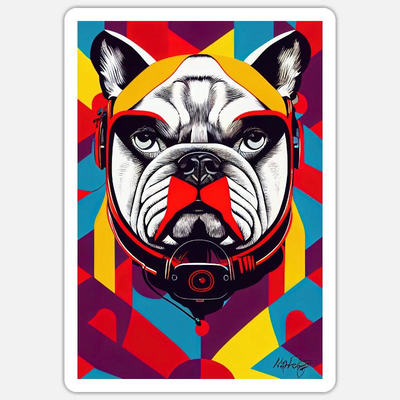 Sticker taille S (10 x 10 cm) - 