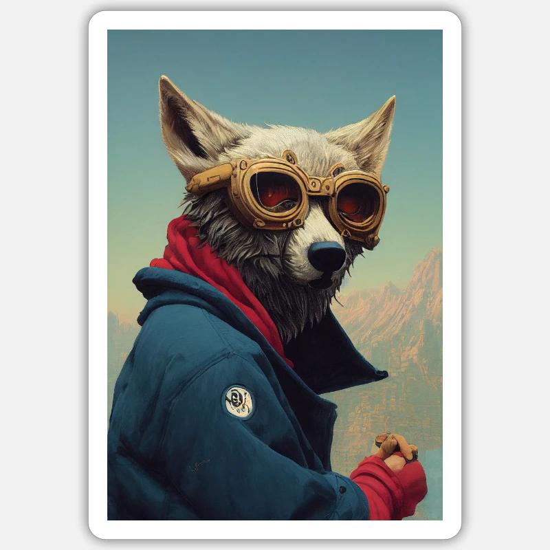 Sticker size S (10 x 10 cm) - 