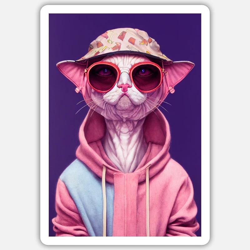 Sticker Größe S (10 x 10 cm) - 