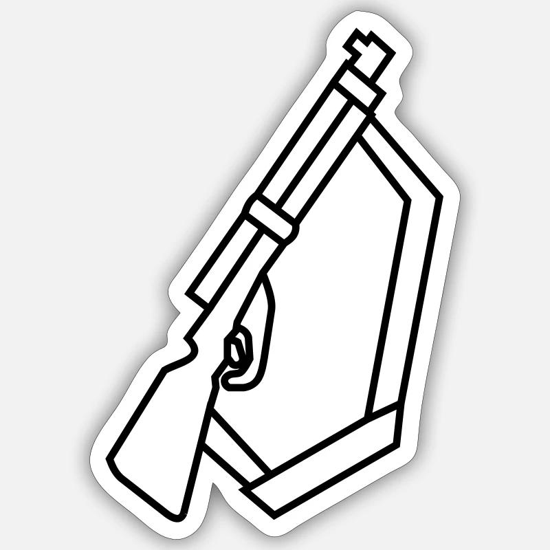 Rifleman Sticker size S (10 x 10 cm)