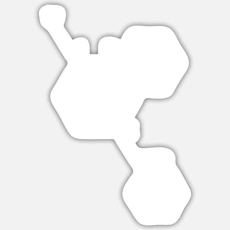 Sticker taille S (10 x 10 cm) - 