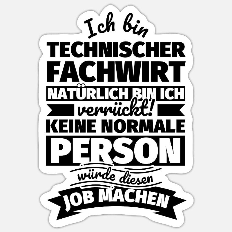 Sticker Größe S (10 x 10 cm) - 