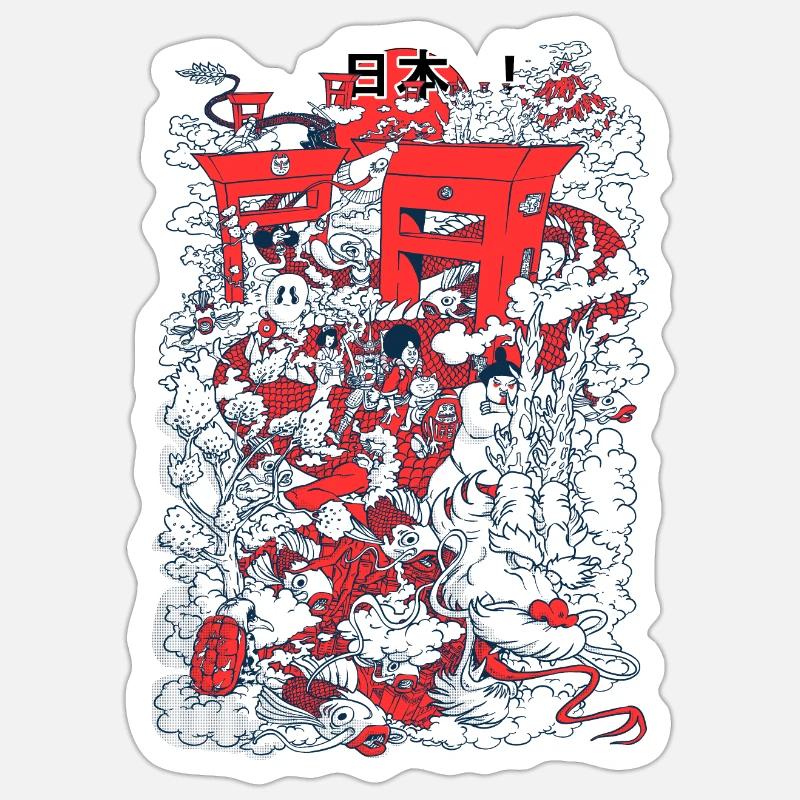 Sticker Größe S (10 x 10 cm) - 